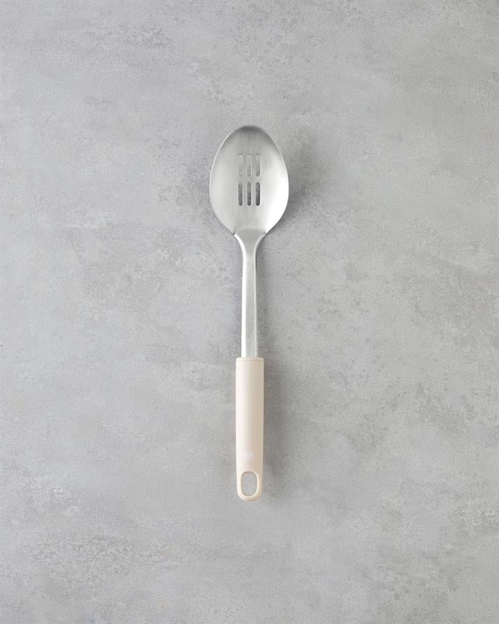 Maisy Paslanmaz Çelik Kaşık Servis Gereci Krem