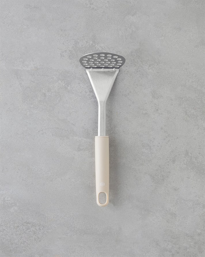 Maisy Paslanmaz Çelik Ezici Mutfak Gereci Krem