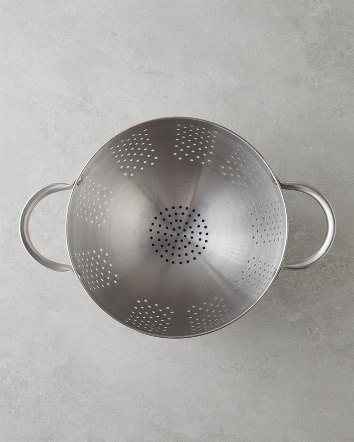 Makeda Paslanmaz Çelik Süzgeç 22 cm Açık Mavi