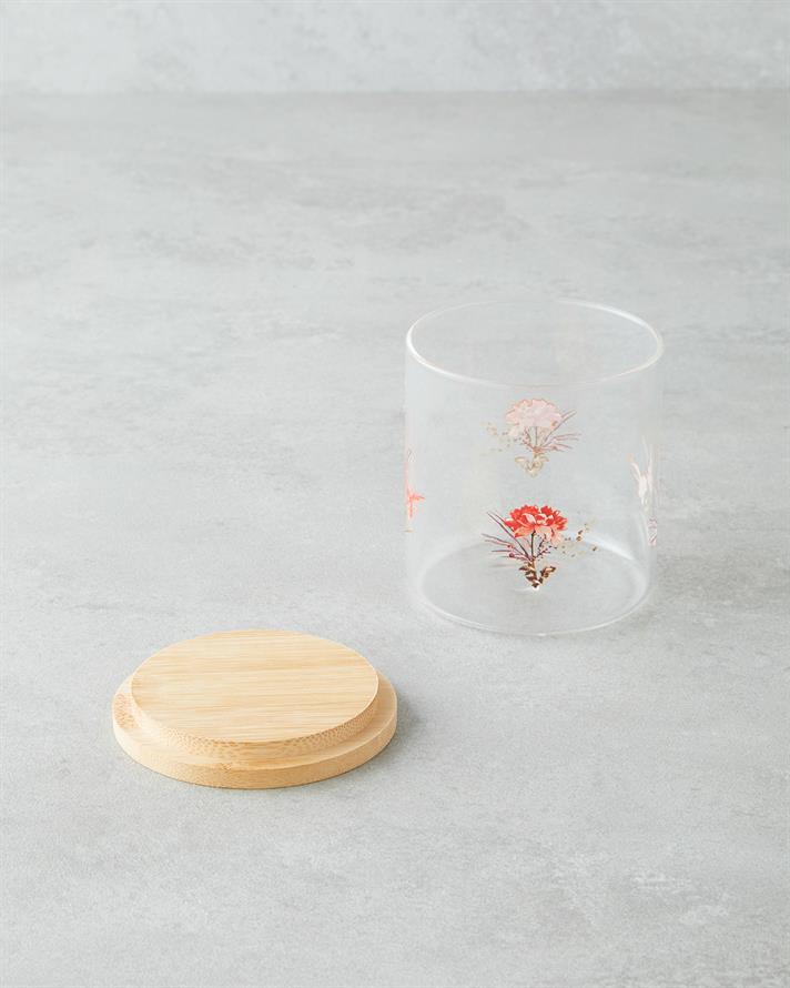 Malory Cam 4 Parça Baharatlik 350 ml Şeffaf