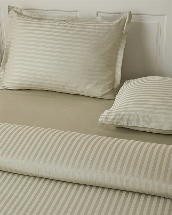 Maren Line Çift Kişilik Nevresim Takımı 200x220 cm Yeşil