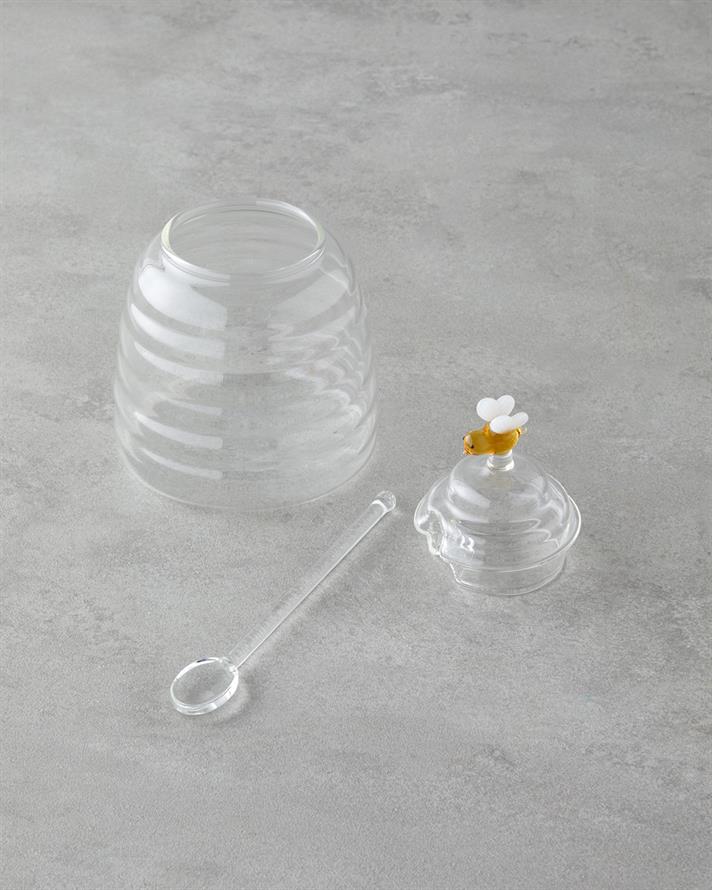 Margrete Borosilikat Kavanoz 430 ml Kahve