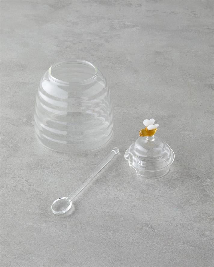 Margrete Borosilikat Kavanoz 430 ml Kahve