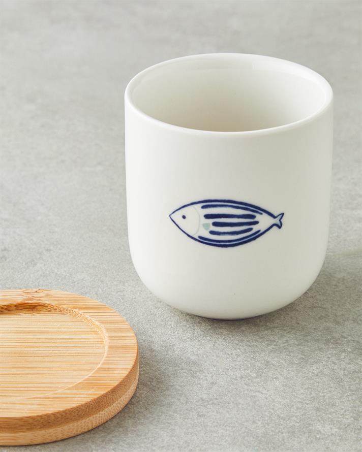 Marinique Stoneware 8 Parça 4 Kişilik Fincan 150 ml Mavi