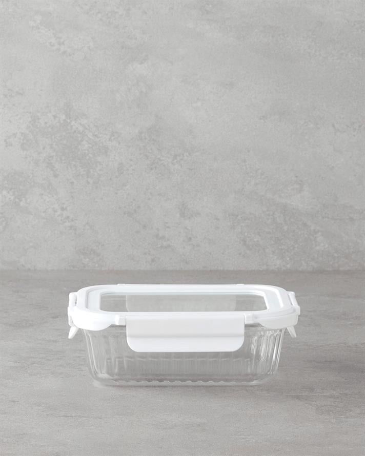 Maris Borosilikat Saklama Kabı Beyaz