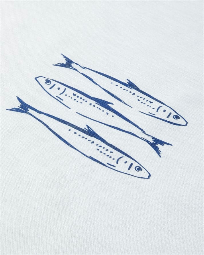 Maritime Melody Mutfak Önlüğü 65x75 cm Beyaz - Yeşil