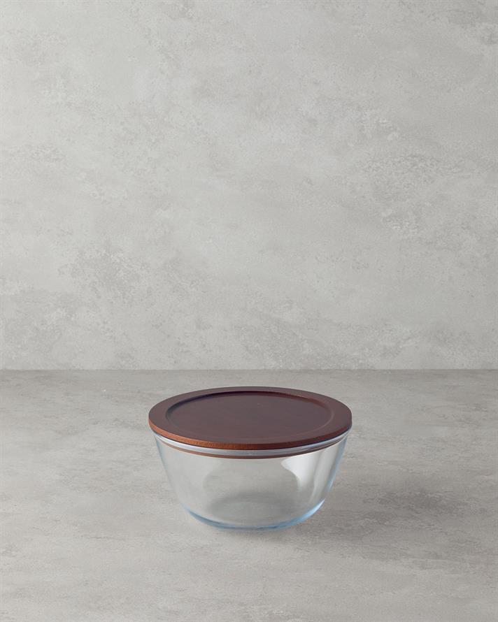 Marlyn Borosilikat Saklama Kabı Kahve