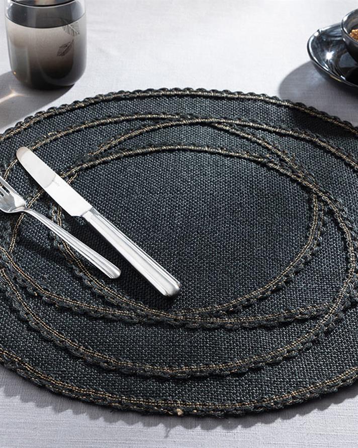 Marta Jüt Tekli Amerikan Servis Siyah