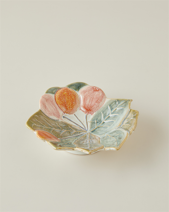 Marta Seramik Dekoratif Aksesuar15x15x4 cm Multicolor