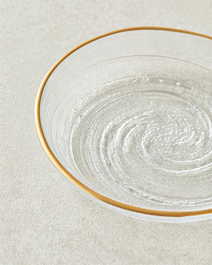 Maya Cam Çerezlik 13 cm Gold