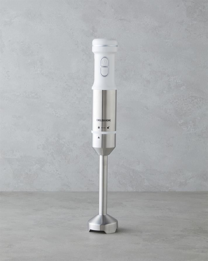 English Home MBS 3010 4 Bıçaklı Mini Blender Seti 1500W Beyaz-Krom