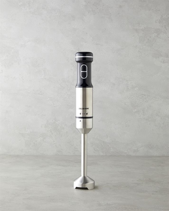 English Home MBS 3010 4 Bıçaklı Mini Blender Seti 1500W Siyah-Krom