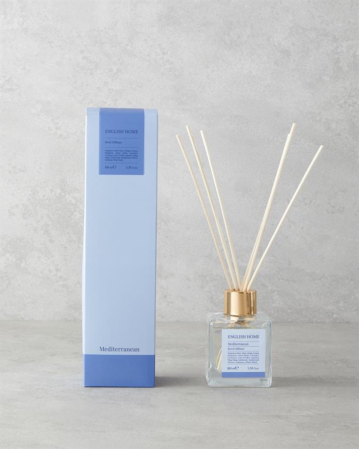 Mediterranean Çubuklu Oda Kokusu 100 ml Mavi