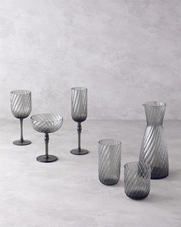 Meghan Cam Karaf 1000 ml Antrasit