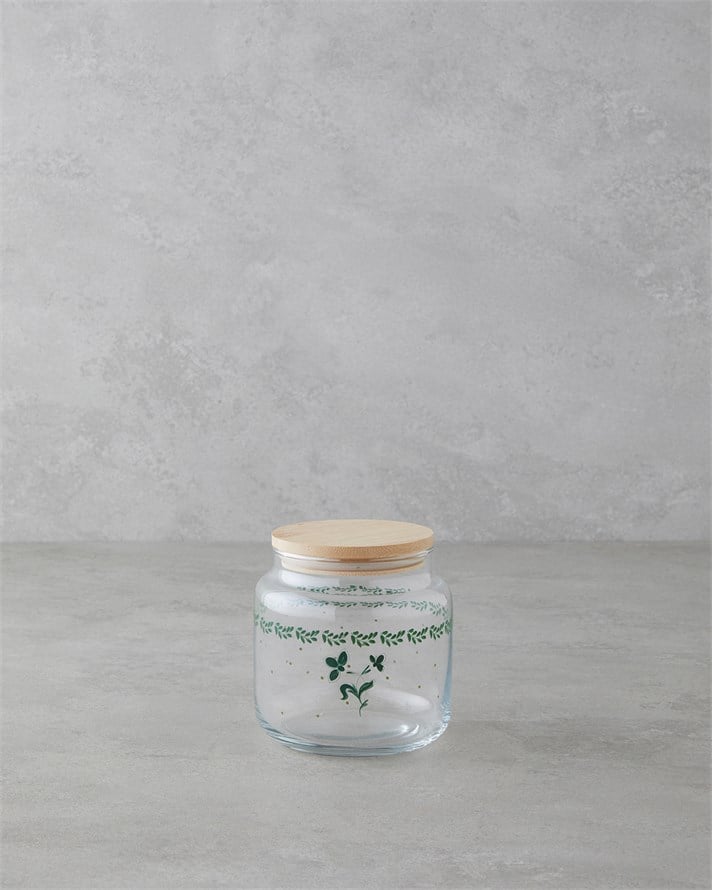 Melie Cam Kavanoz 630 ml Yeşil