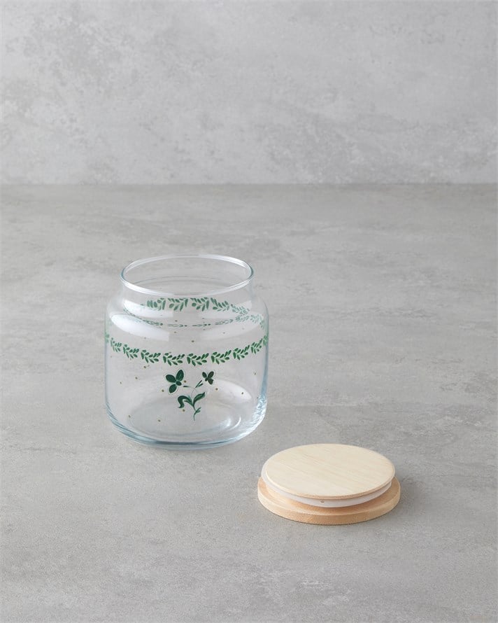 Melie Cam Kavanoz 630 ml Yeşil