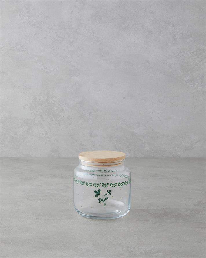 Melie Cam Kavanoz Yeşil