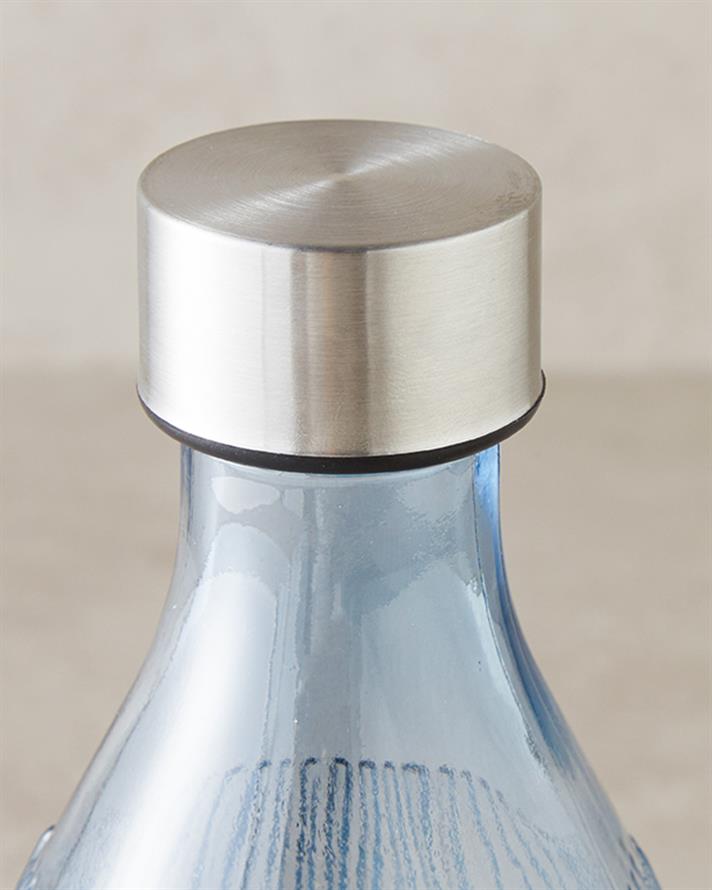 Melie Cam Şişe Mavi