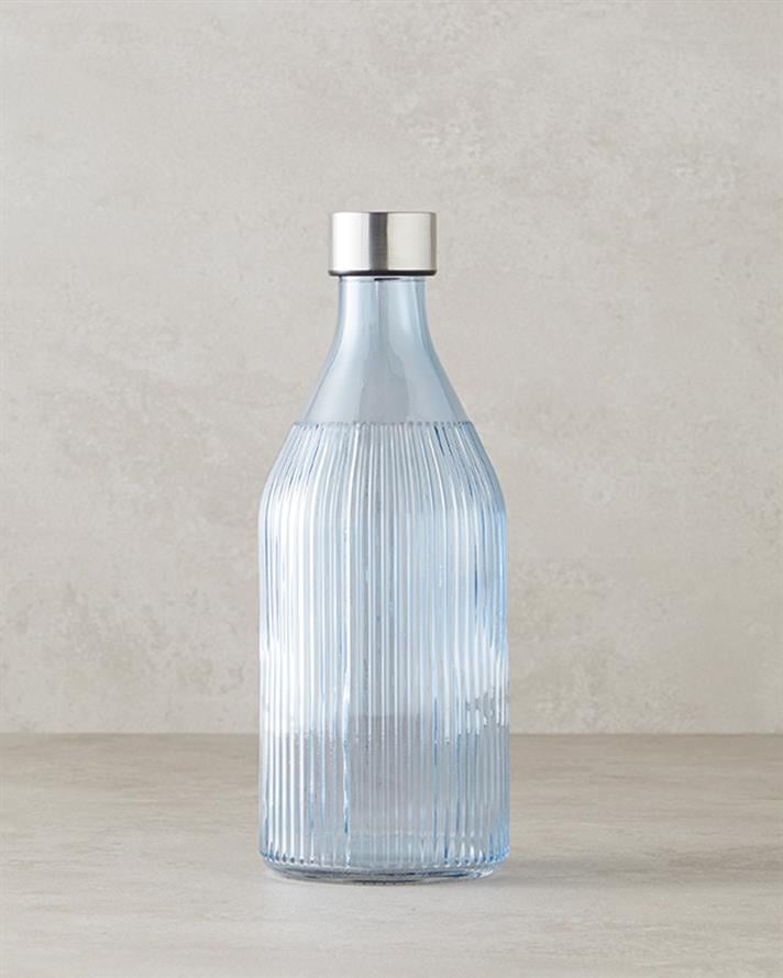 Melie Cam Şişe Mavi