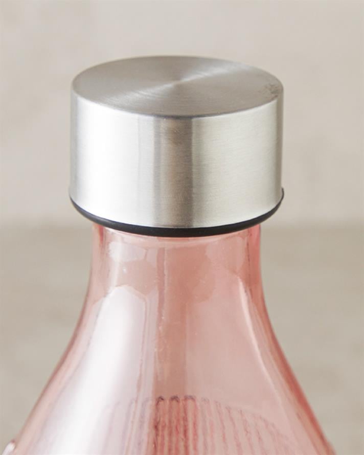 Melie Cam Şişe 1000 ml Pembe