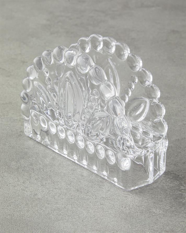 Meri Cam Peçetelik Şeffaf