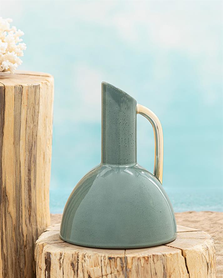 Merlin Stoneware Vazo Seledon