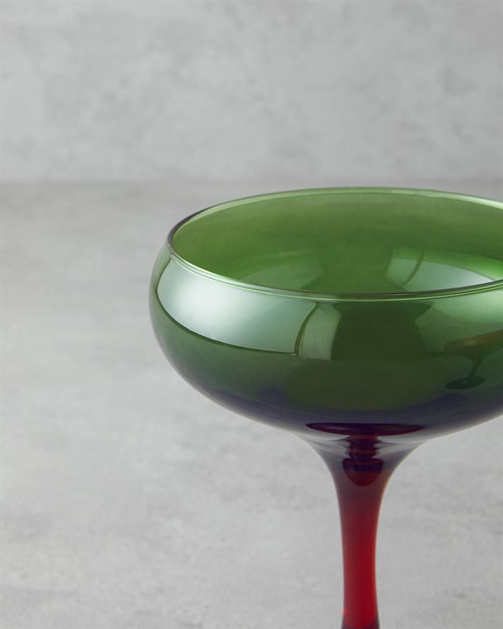 Merry Cam 2li Cup - Dondurma Kasesi 270 ml Kırmızı - Yeşil