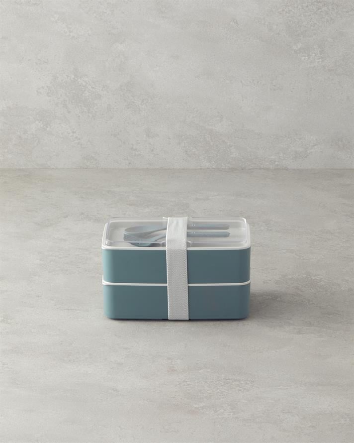 Mezaluna 2 Katlı Lunch Box 720 ml +720 ml Yeşil