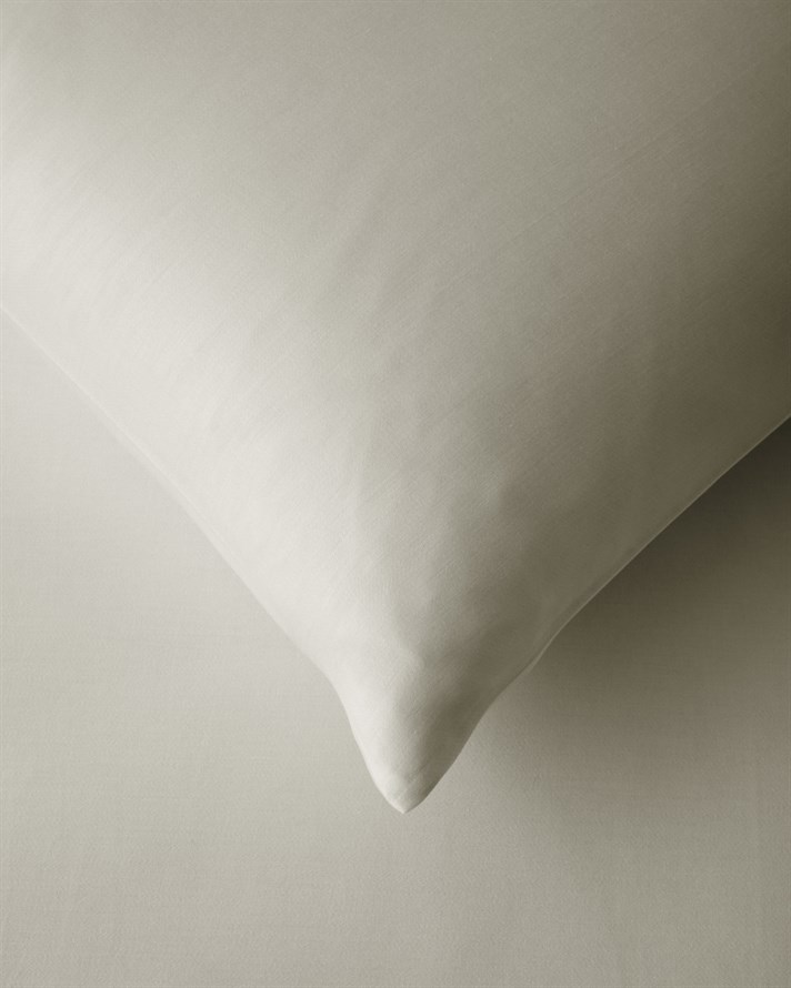 Micell Lyocell Saten Çarşaflı Çift Kişilik Nevresim Takımı 200x220 cm Taş Rengi