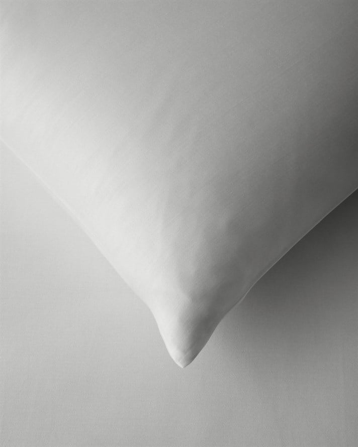 Micell Lyocell Saten Çarşaflı Çift Kişilik Nevresim Takımı 200x220 cm Açık Gri