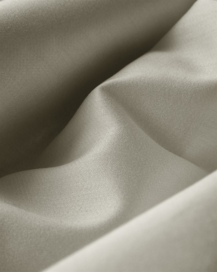 Micell Lyocell Saten Çift Kişilik Çarşaflı Nevresim Takımı 200x220 cm Taş Rengi