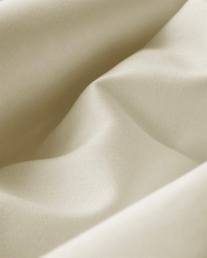Micell Lyocell Saten King Size Çarşaflı Nevresim Takımı 240x220 cm Fildişi