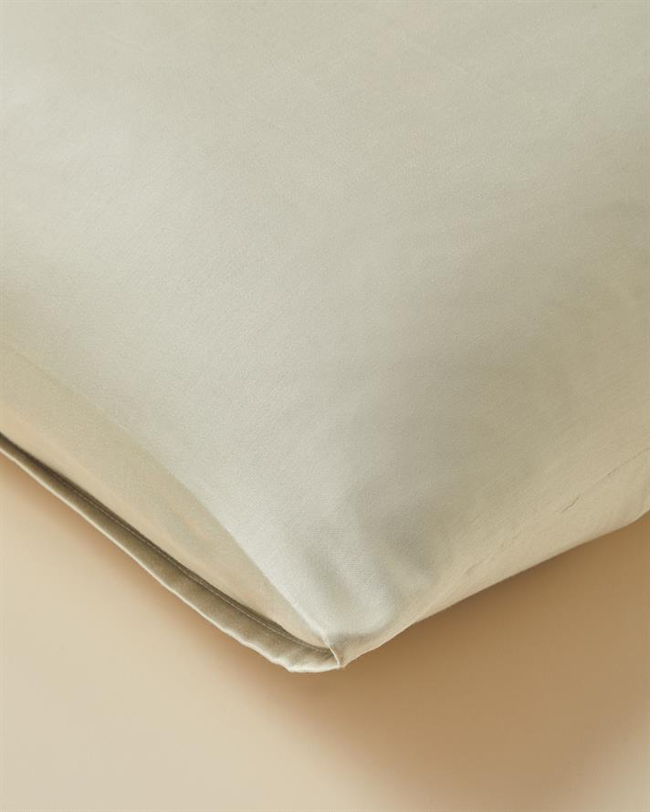 Micell Pamuk Saten 2li Yastık Kılıfı 50x70 cm Yeşil