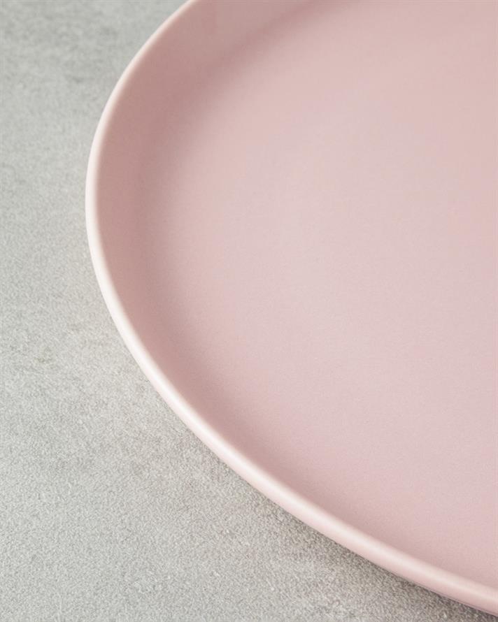 Mile Seramik Servis Tabağı 28 cm Pembe