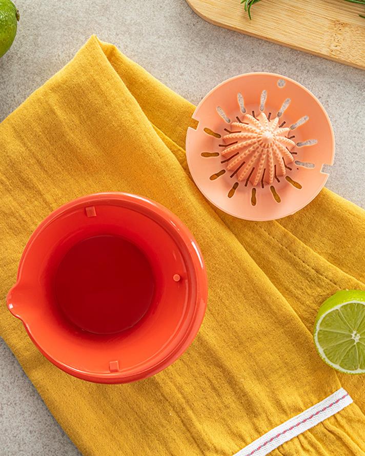 Mini Squeezer Limon Sıkacağı Kırmızı