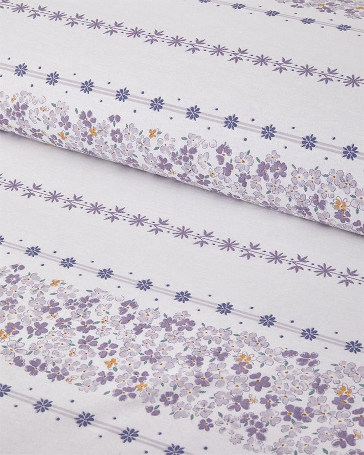 Minibloss Pamuklu Çift Kişilik Nevresim Seti 200x220 cm Lila
