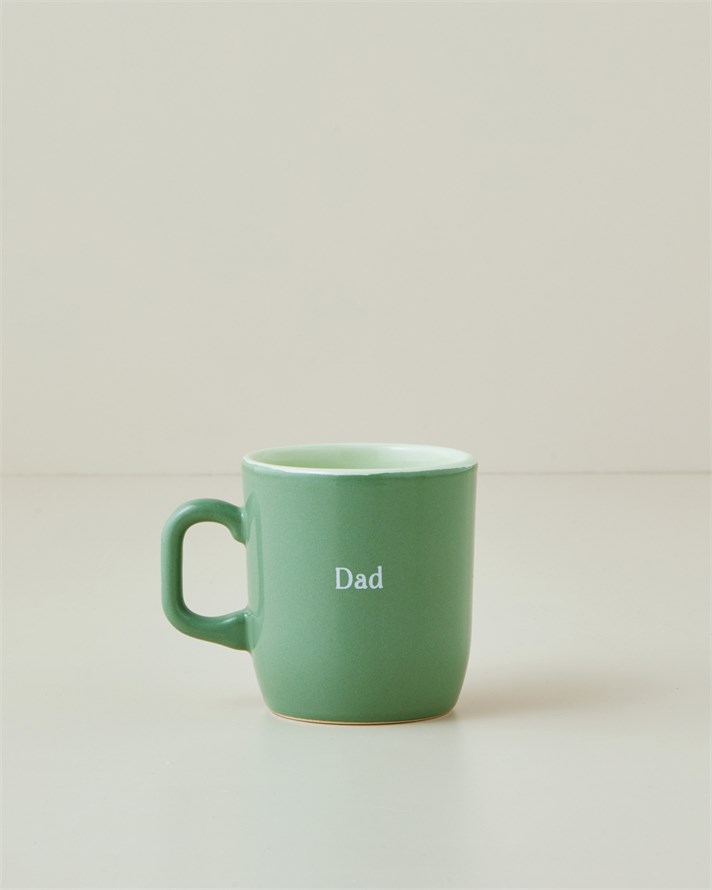 Mini&Dad Seramik İkili Kupa 150-230 ml Yeşil