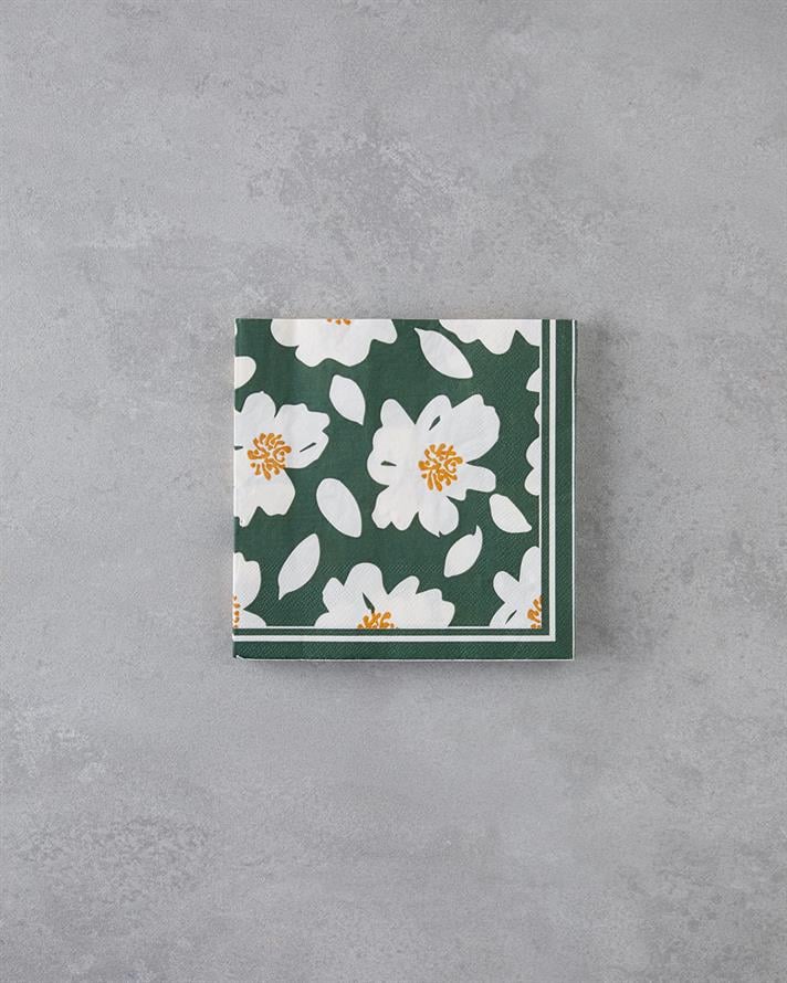 Mintora 20li Kağıt Peçete 33x33 cm Yeşil