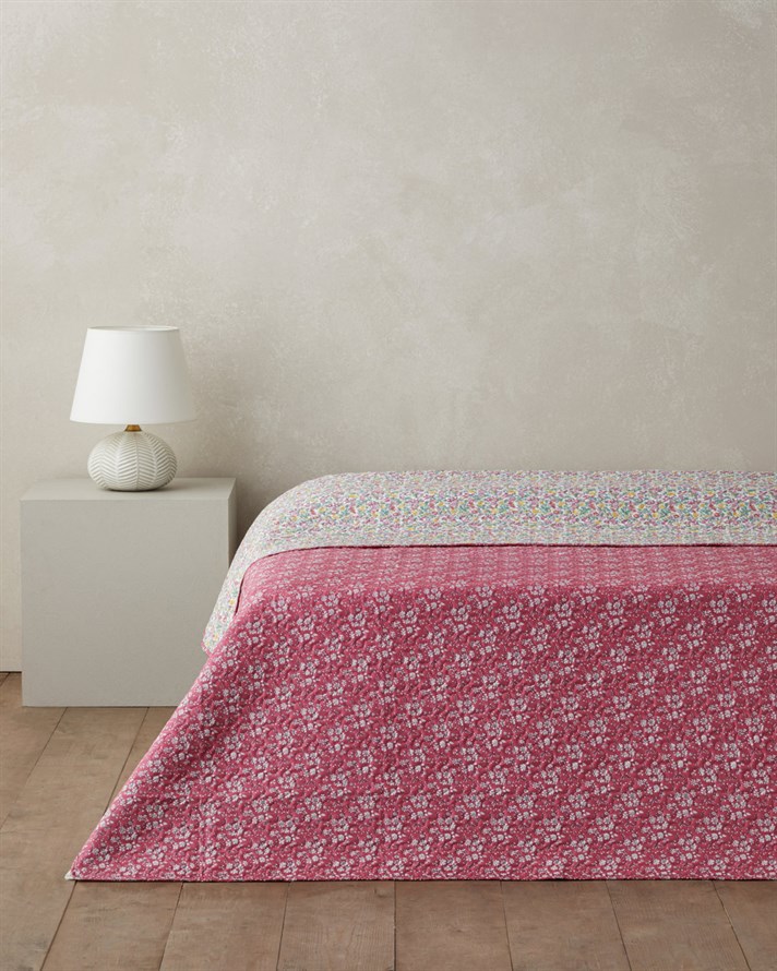 Mira Blush King Size Çok Amaçlı Örtü 220x240 cm Fuşya
