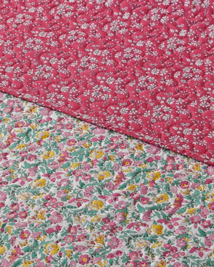 Mira Blush King Size Çok Amaçlı Örtü 220x240 cm Fuşya