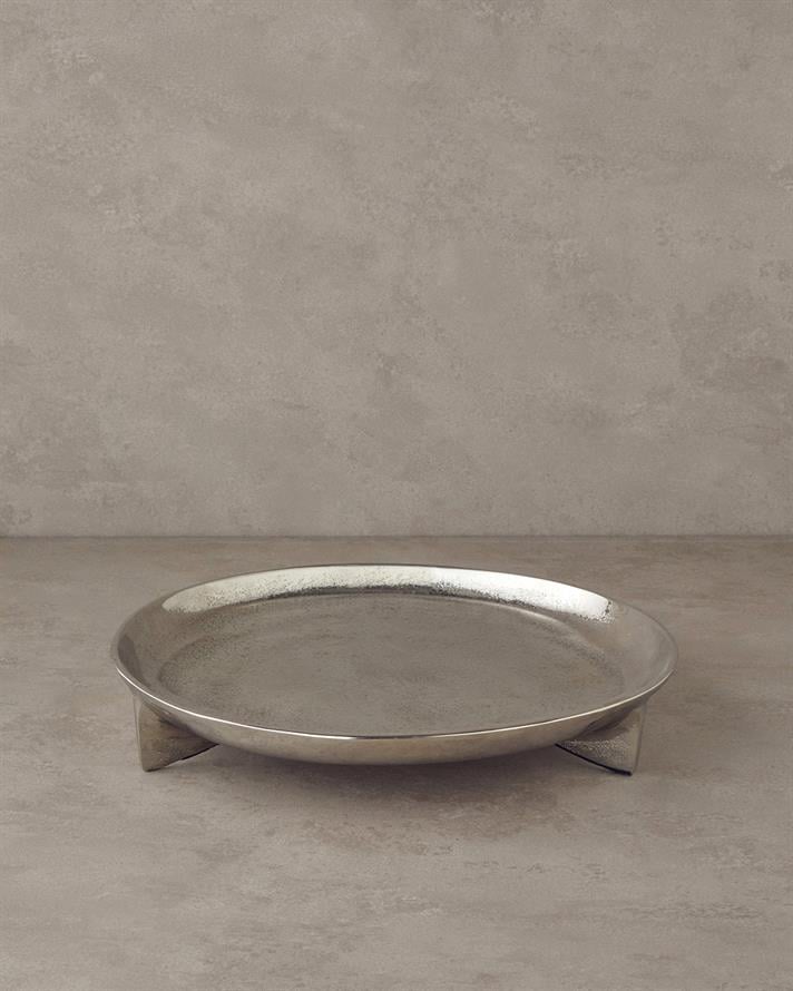 Mirrory Dekoratif Tabak Silver