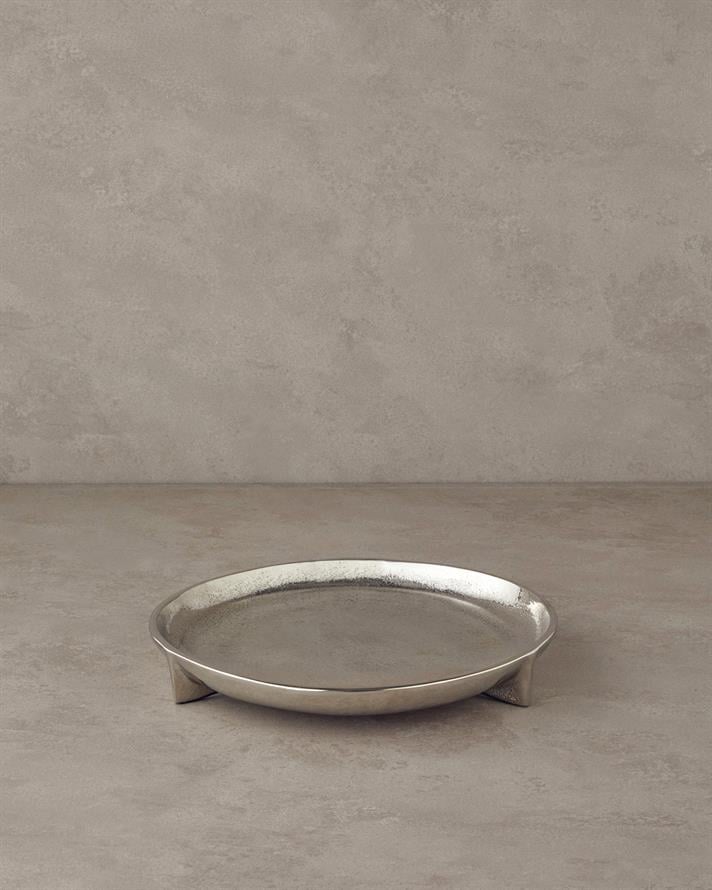 Mirrory Dekoratif Tabak Silver