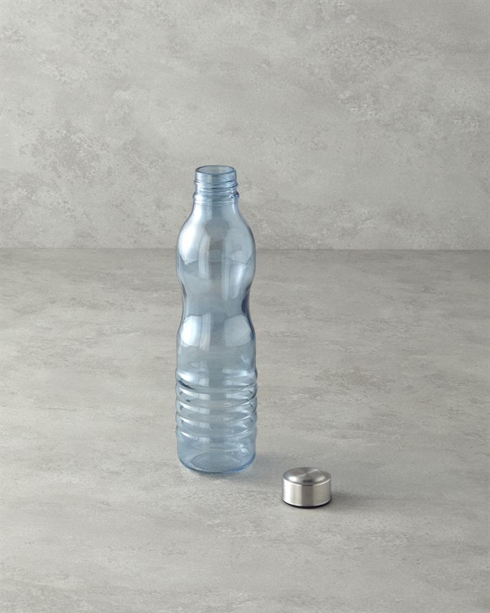 Mita Cam Şişe 750 ml Mavi