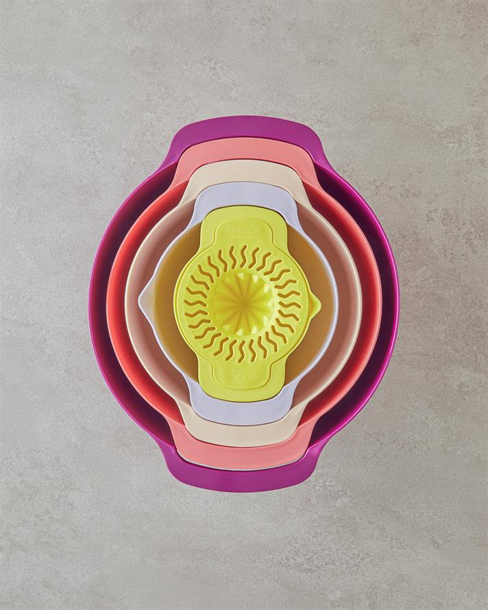 Mix Me 5 Parça Karıştırma Kabı 32 cm Renkli