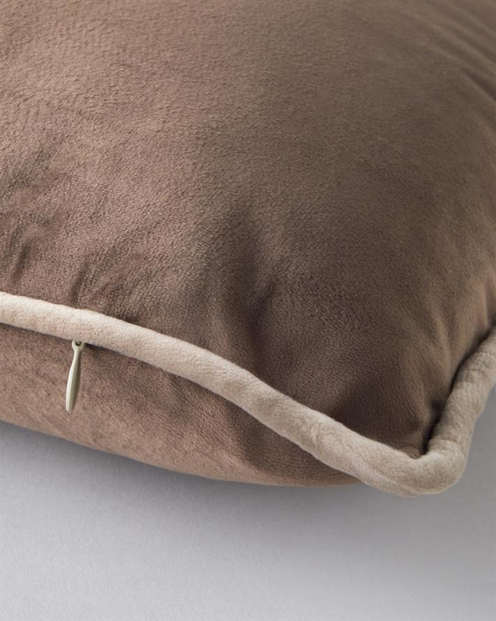 Mocha Dekoratif Kırlent 45x45 cm Acı Kahve