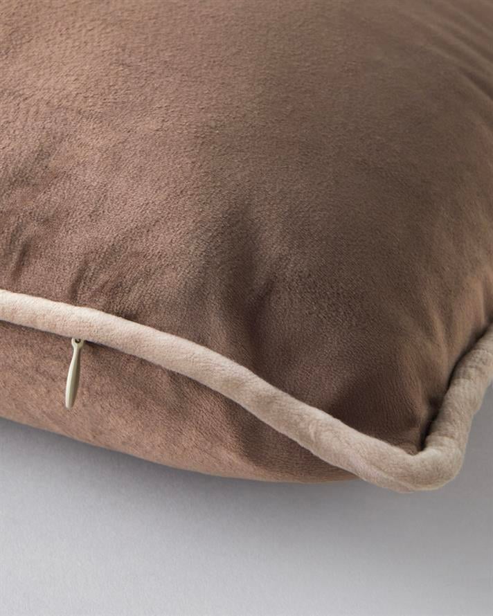 Mocha Dekoratif Kırlent 45x45 cm Acı Kahve