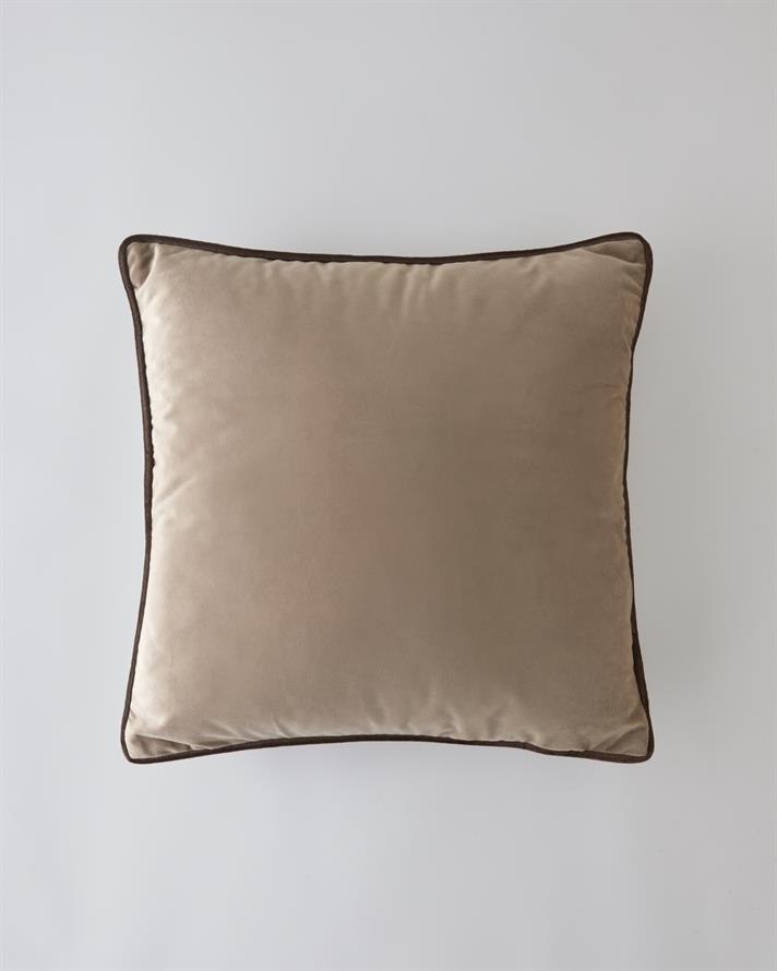 Mocha Dekoratif Kırlent Kılıfı 45x45 cm Kahve