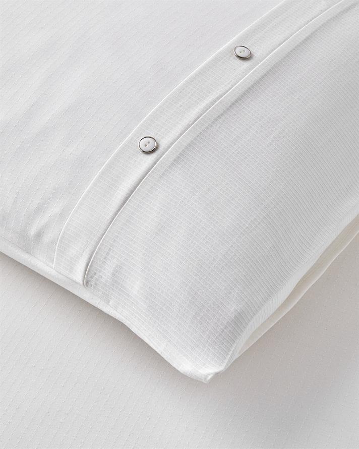 Modern Harmony Armürlü Çift Kişilik Nevresim Takımı 200x220 cm Beyaz