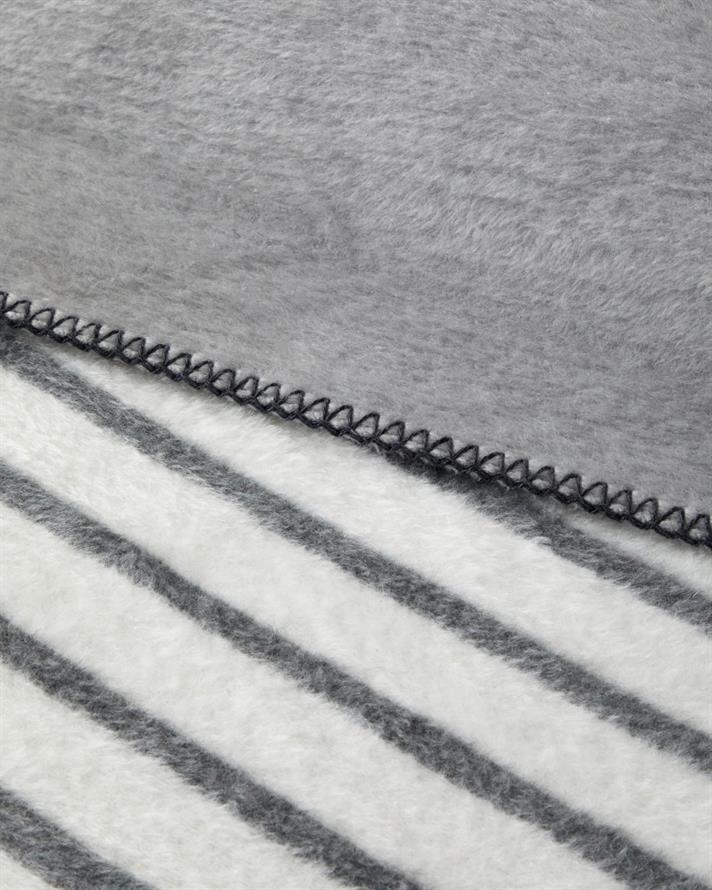 Modern Line Pamuk Akrilik Tek Kişilik Battaniye 150x200 cm Gri