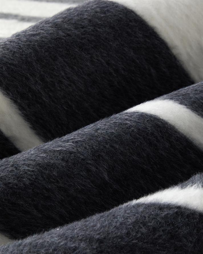 Modern Line Pamuk Akrilik Tek Kişilik Battaniye 150x200 cm Gri